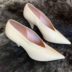 Celine Paris off white heels size 39.5